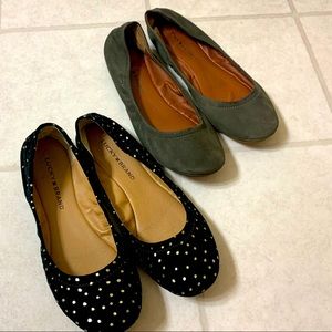Lucky Leather Flats bundle! - size 7